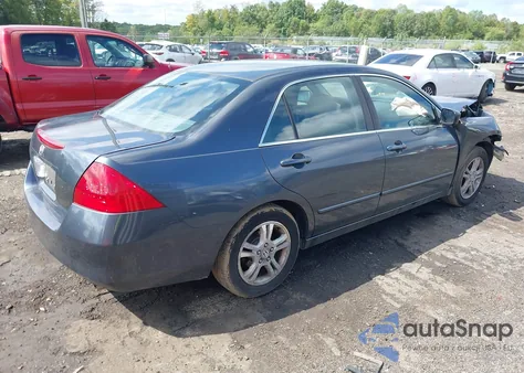 2006 Honda Accord 2.4 Se из США, поврежденный, VIN 1HGCM56306A058727